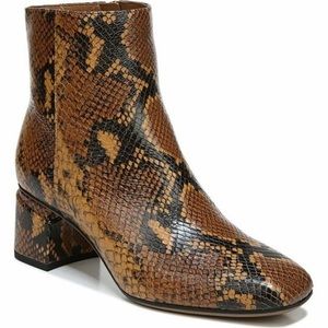 Franco Sarto Marquee Snakeskin Print Boot